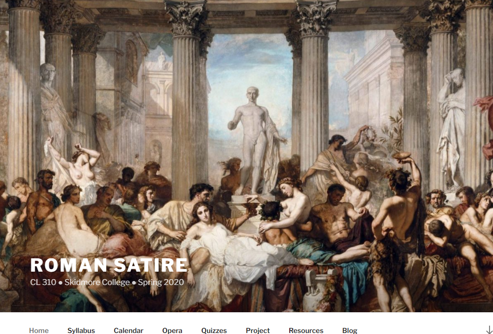 Roman Satire (Dan Curley, Classics)