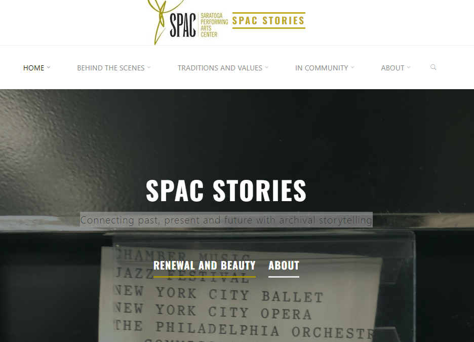 SPAC Stories from the Archives (Jordana Dym, History)