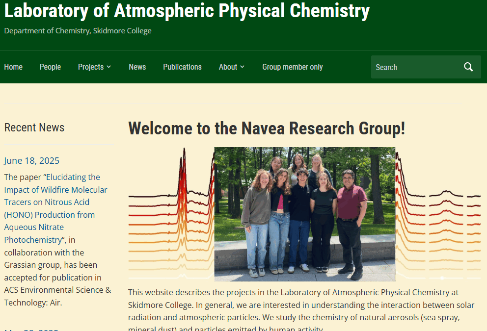 Laboratory of Atmospheric Physical Chemistry