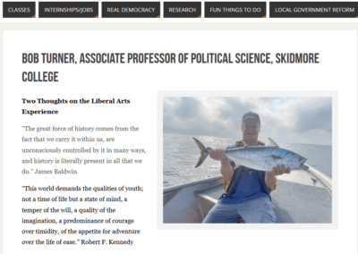 Bob Turner, (Political Science)