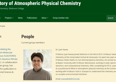 Juan Navea, (Chemistry)