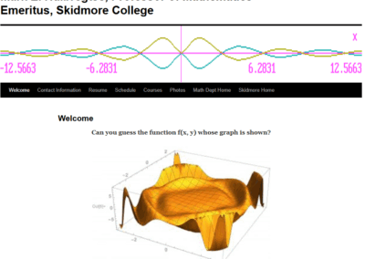 Mark E. Huibregtse (Mathematics)