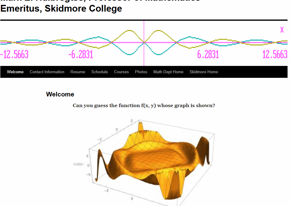 Mark E. Huibregtse (Mathematics)