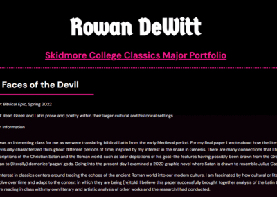 Rowan DeWitt, ’25