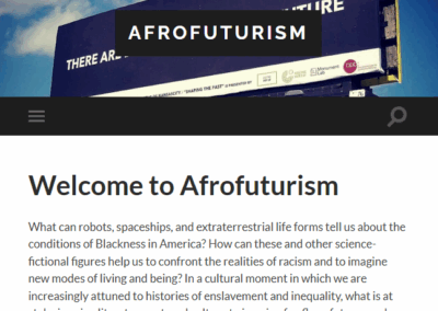 Afrofuturism: Literature and Culture, (Paul Benzon, English)