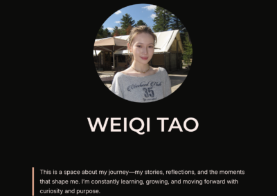 Weiqi Tao ’26