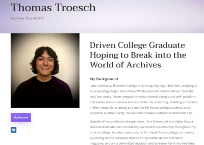 Thomas Troesch ’26