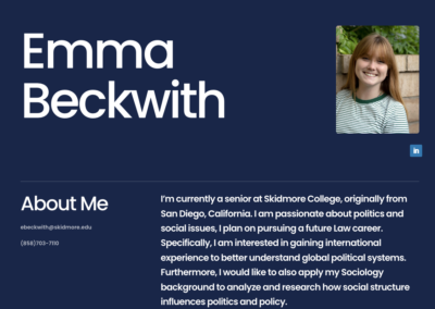 Emma Beckwith ’26
